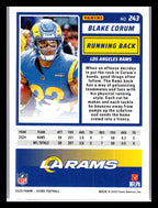 2025 Score #243 Blake Corum Red Los Angeles Rams