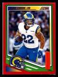 2025 Score #243 Blake Corum Red Los Angeles Rams