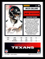 2025 Score #39 Nico Collins Red Houston Texans