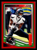2025 Score #39 Nico Collins Red Houston Texans