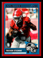 2025 Score #51 Trevor Etienne Red Carolina Panthers