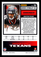 2025 Score #194 Derek Stingley Jr. Red Houston Texans