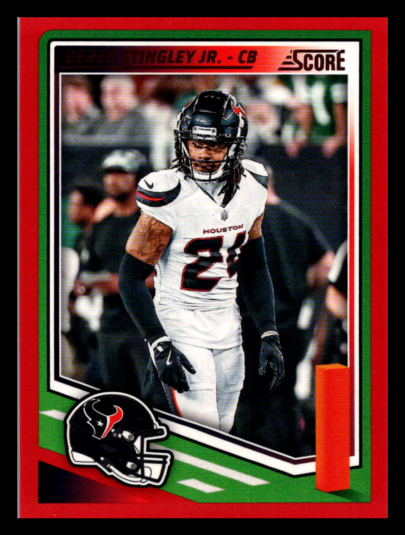 2025 Score #194 Derek Stingley Jr. Red Houston Texans