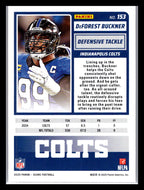 2025 Score #153 DeForest Buckner Red Indianapolis Colts