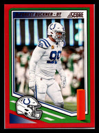 2025 Score #153 DeForest Buckner Red Indianapolis Colts