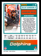 2025 Score #10 Ollie Gordon II Red Miami Dolphins