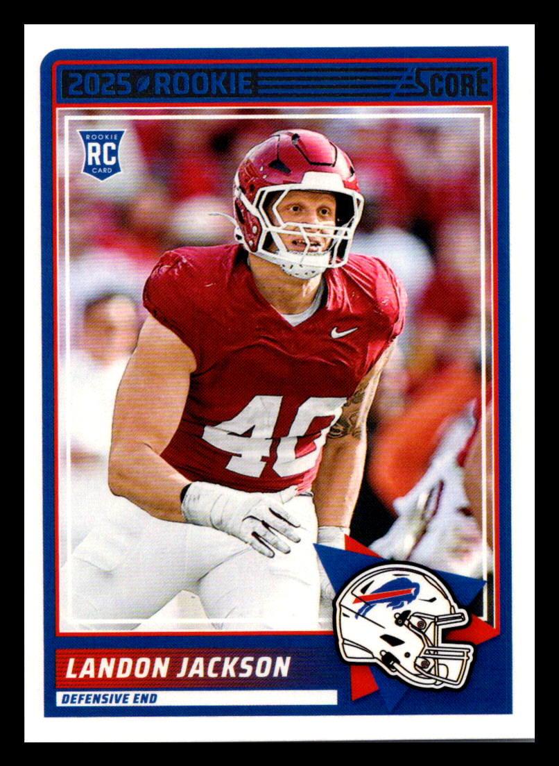 2025 Score #87 Landon Jackson Buffalo Bills