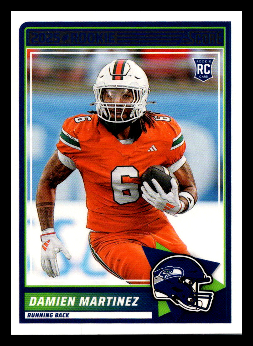 2025 Score #46 Damien Martinez Seattle Seahawks