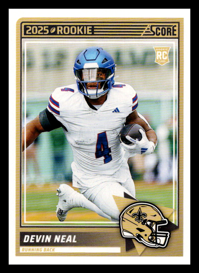 2025 Score #40 Devin Neal New Orleans Saints