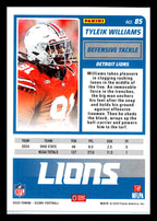 2025 Score #85 Tyleik Williams Detroit Lions