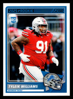 2025 Score #85 Tyleik Williams Detroit Lions