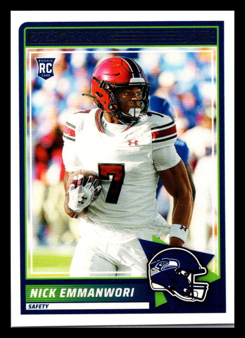 2025 Score #96 Nick Emmanwori Seattle Seahawks