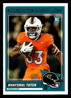 2025 Score #80 Bhayshul Tuten Jacksonville Jaguars