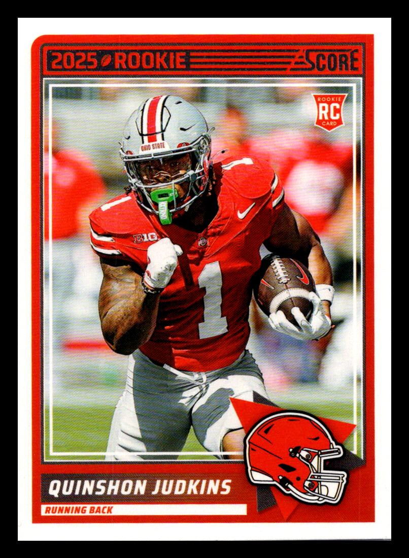 2025 Score #38 Quinshon Judkins Cleveland Browns