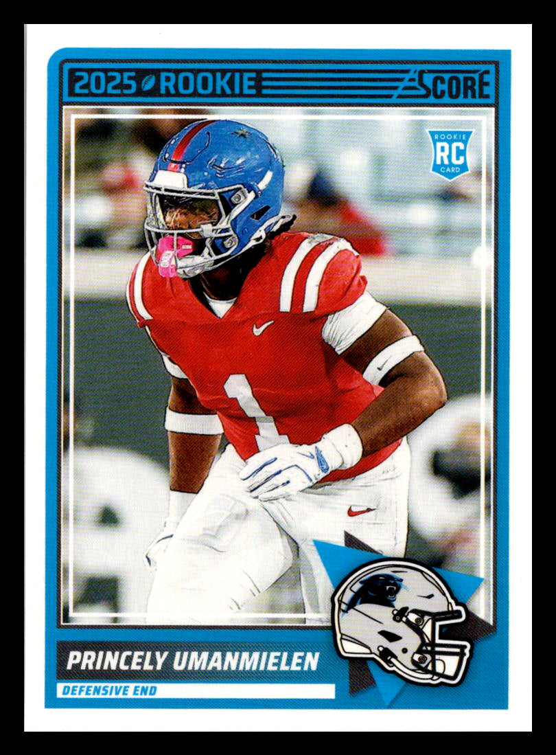 2025 Score #86 Princely Umanmielen Carolina Panthers
