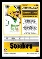 2025 Score #81 Derrick Harmon Pittsburgh Steelers