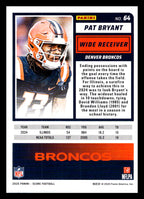 2025 Score #64 Pat Bryant Denver Broncos