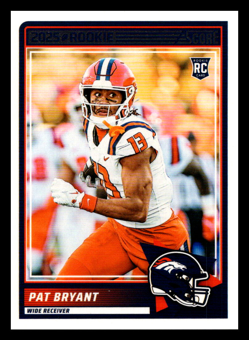 2025 Score #64 Pat Bryant Denver Broncos