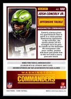 2025 Score #100 Josh Conerly Jr. Washington Commanders