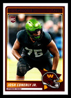 2025 Score #100 Josh Conerly Jr. Washington Commanders