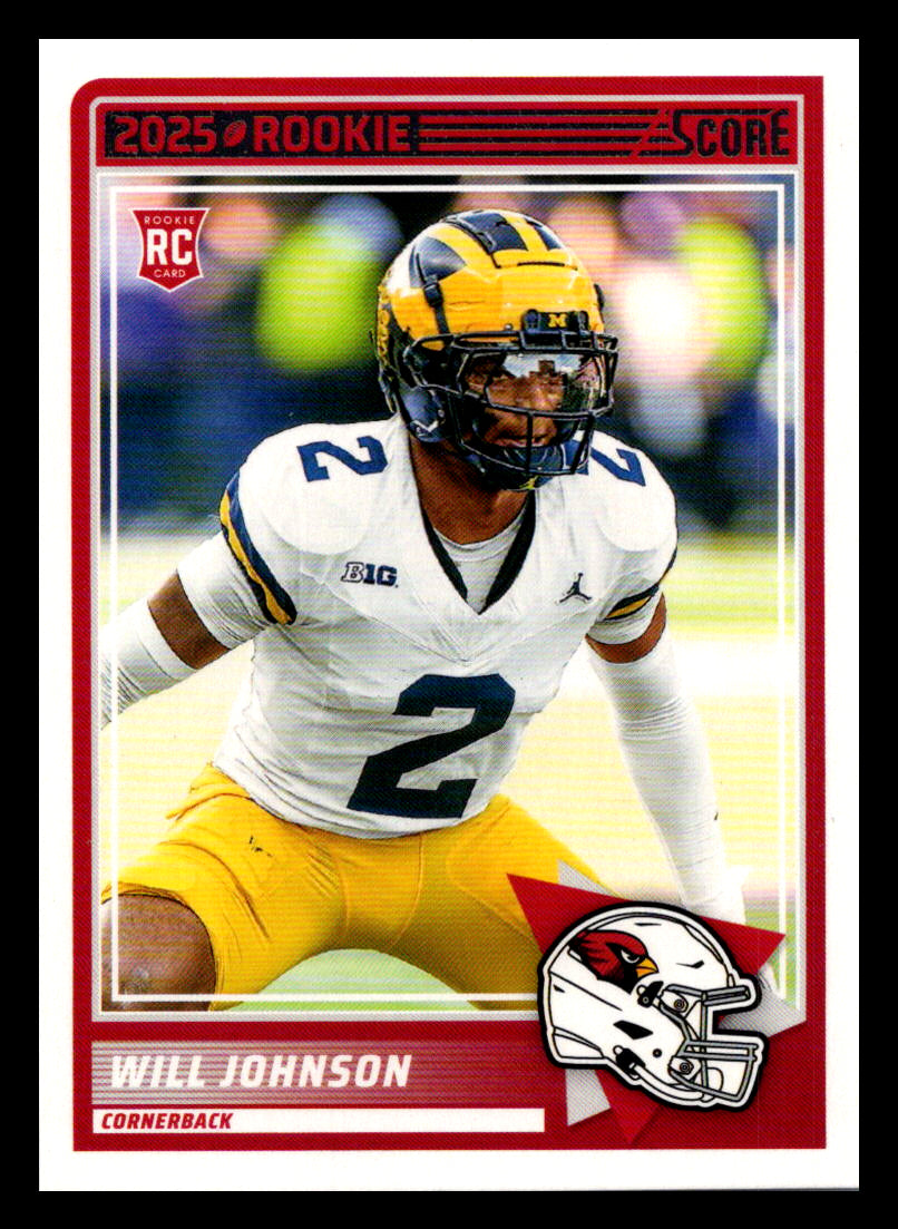 2025 Score #11 Will Johnson Arizona Cardinals