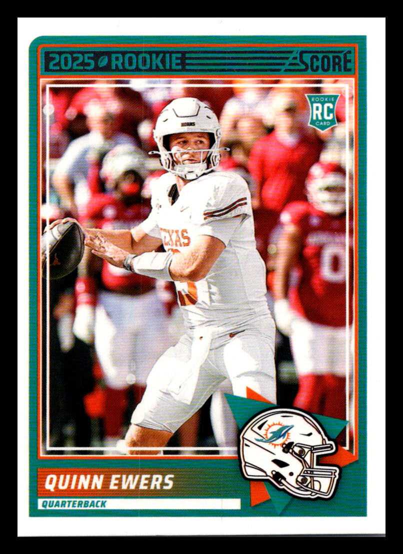2025 Score #75 Quinn Ewers Miami Dolphins