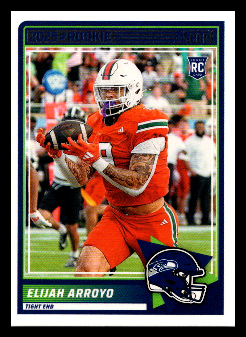 2025 Score #50 Elijah Arroyo Seattle Seahawks