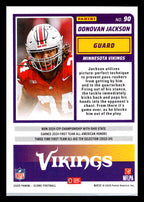 2025 Score #90 Donovan Jackson Minnesota Vikings