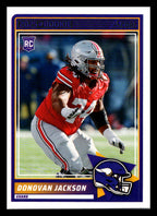 2025 Score #90 Donovan Jackson Minnesota Vikings