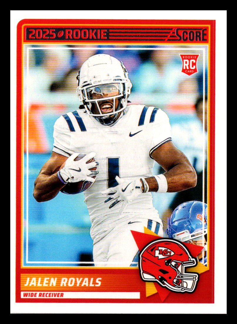 2025 Score #8 Jalen Royals Kansas City Chiefs