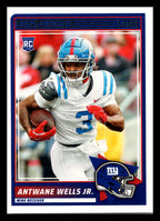 2025 Score #67 Antwane Wells Jr. Green New York Giants