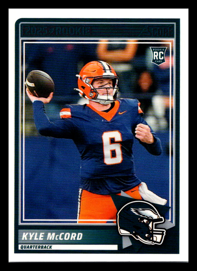 2025 Score #73 Kyle McCord Philadelphia Eagles
