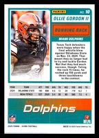 2025 Score #10 Ollie Gordon II Miami Dolphins