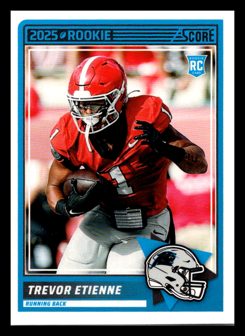 2025 Score #51 Trevor Etienne Carolina Panthers