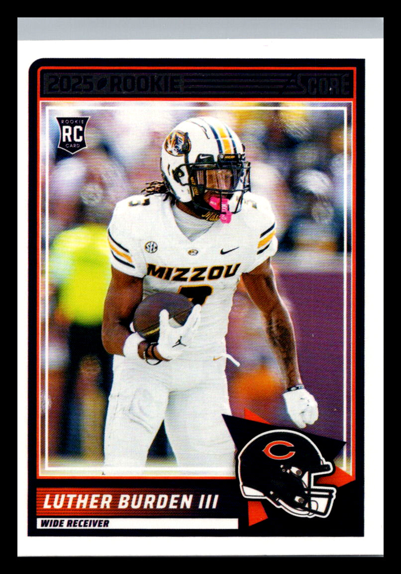 2025 Score #18 Luther Burden III Chicago Bears