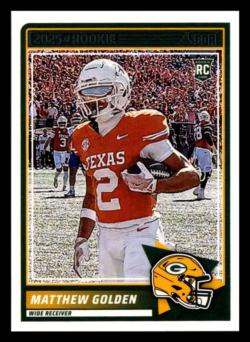 2025 Score #56 Matthew Golden Green Bay Packers