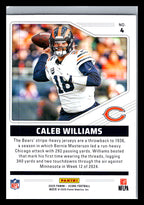 2025 Score #4 Caleb Williams Throwbacks Chicago Bears