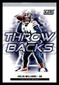 2025 Score #4 Caleb Williams Throwbacks Chicago Bears