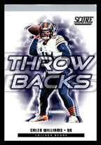 2025 Score #4 Caleb Williams Throwbacks Chicago Bears
