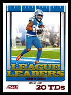 2025 Score #5 Jahmyr Gibbs League Leaders Detroit Lions