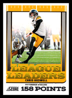 2025 Score #6 Chris Boswell League Leaders Pittsburgh Steelers