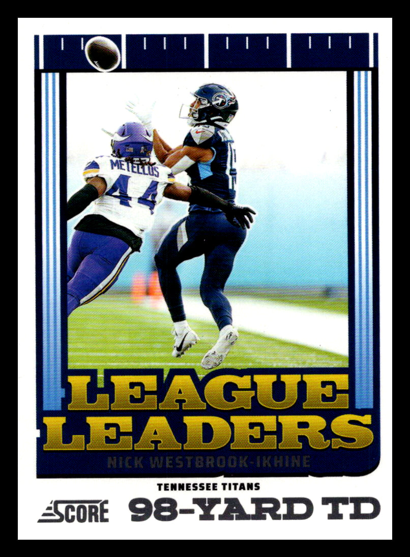 2025 Score #9 Nick Westbrook-Ikhine League Leaders Tennessee Titans