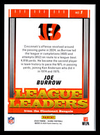 2025 Score #1 Joe Burrow League Leaders Cincinnati Bengals
