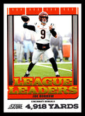2025 Score #1 Joe Burrow League Leaders Cincinnati Bengals