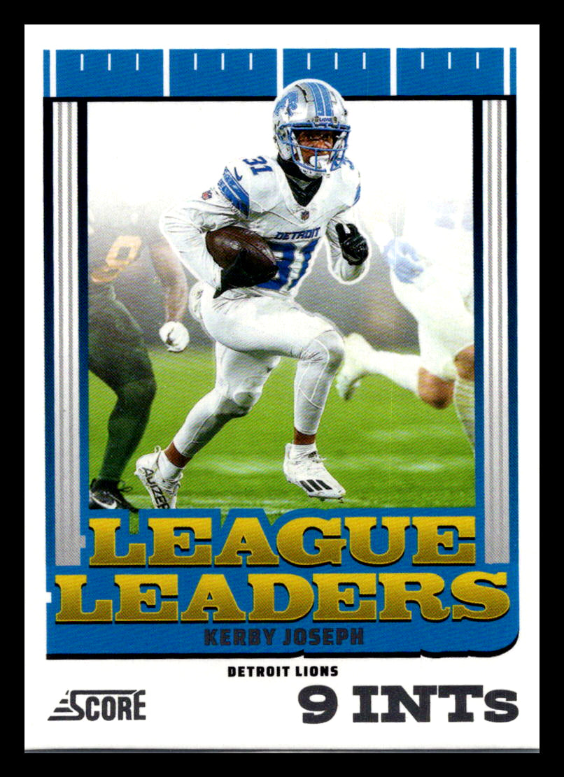 2025 Score #7 Kerby Joseph League Leaders Detroit Lions