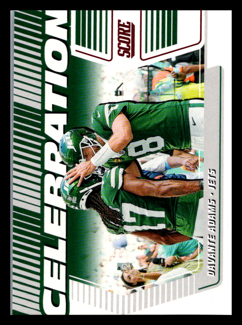 2025 Score #C-DAD Davante Adams Celebration Red New York Jets