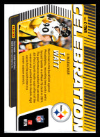 2025 Score #C-TWA T.J. Watt Celebration Pittsburgh Steelers
