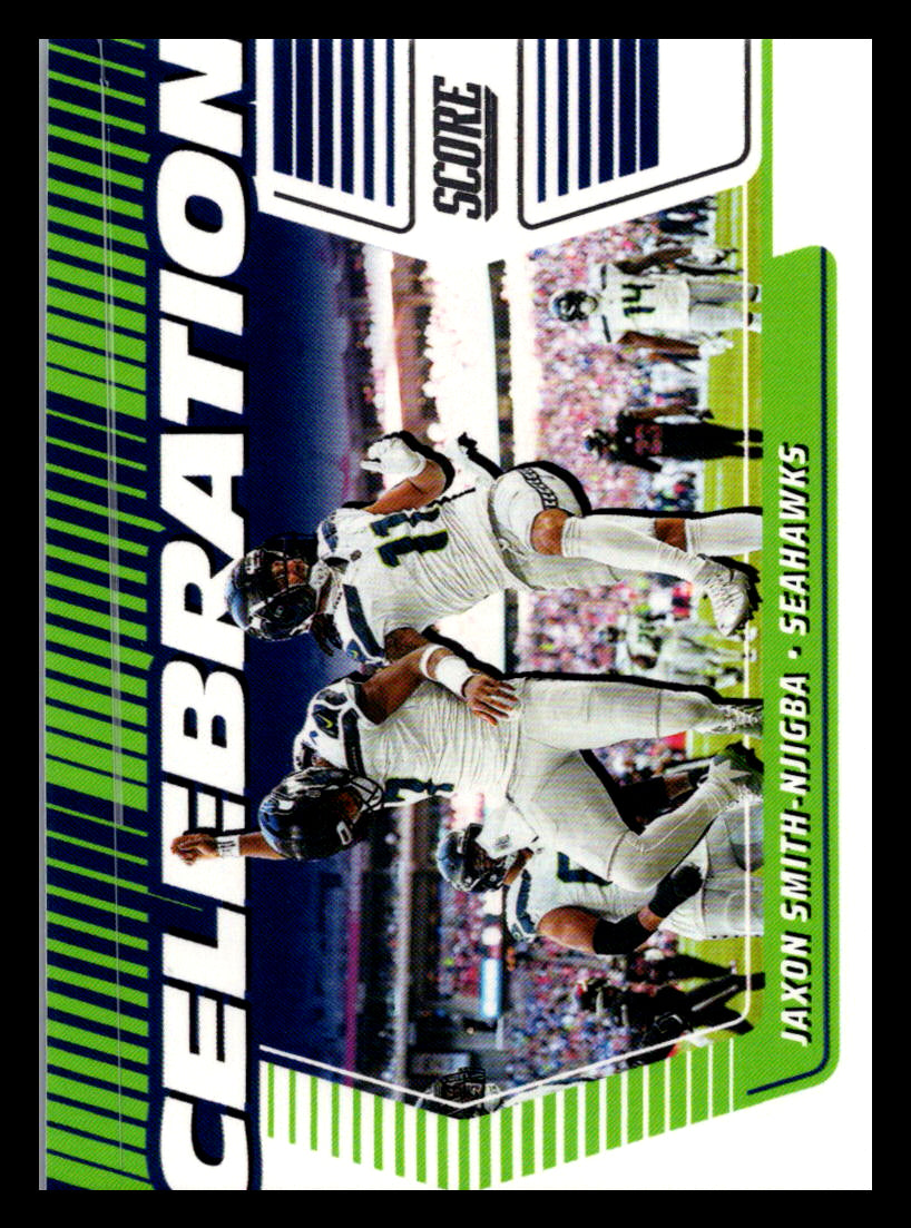 2025 Score #C-JSM Jaxon Smith-Njigba Celebration Seattle Seahawks