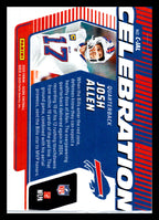2025 Score #C-JAL Josh Allen Celebration Buffalo Bills