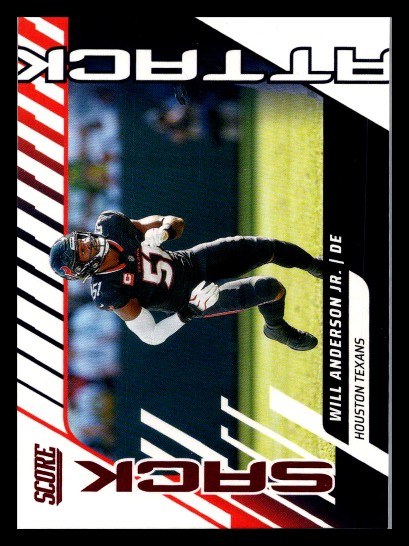 2025 Score #9 Will Anderson Jr. Sack Attack Houston Texans